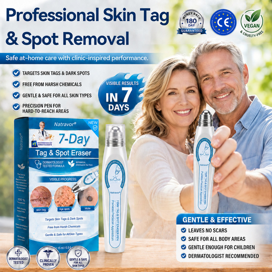 🎁 Only 5 boxes left! Get an extra 50% OFF today! Remove unwanted skin tags and enjoy smoother, clearer skin. Miss this offer, and you won't have another chance until next year!